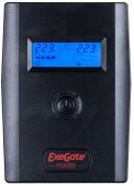  (UPS) ExeGate 600VA Power Smart ULB-600 LCD Black EP212515RUS