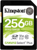   SDXC Kingston 256  Canvas Select Plus SDS2/256GB