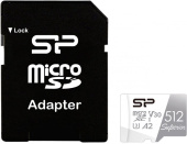   micro SDXC Silicon Power 512Gb SP512GBSTXDA2V20SP Superior + adapter
