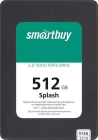  SSD SATA 2.5 Smart Buy 512Gb Splash SBSSD-512GT-MX902-25S3