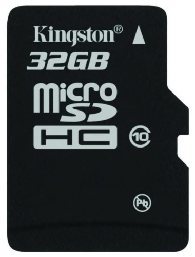 Карта памяти Micro SDHC Kingston 32ГБ SDC10/32GBSP