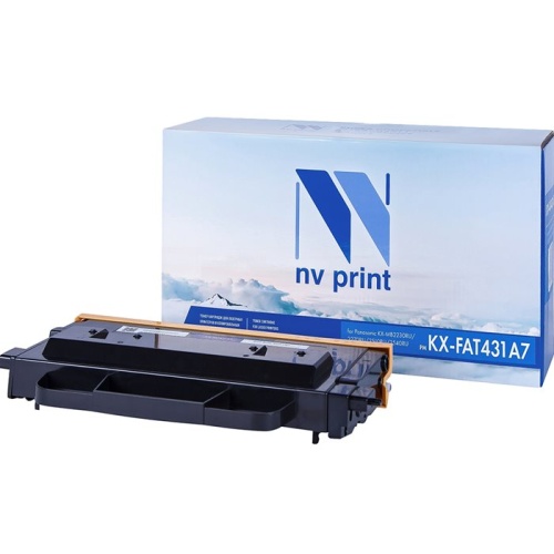 Картридж совместимый лазерный NV Print NV-KXFAT431A7