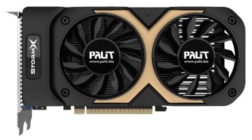 Видеокарта PCI-E Palit 2048МБ GeForce GTX750TI STX DUAL NE5X75TT1341-1073F