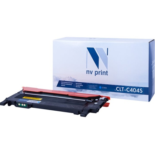 Картридж совместимый лазерный NV Print CLT-C404S Cyan NV-CLT-C404SC