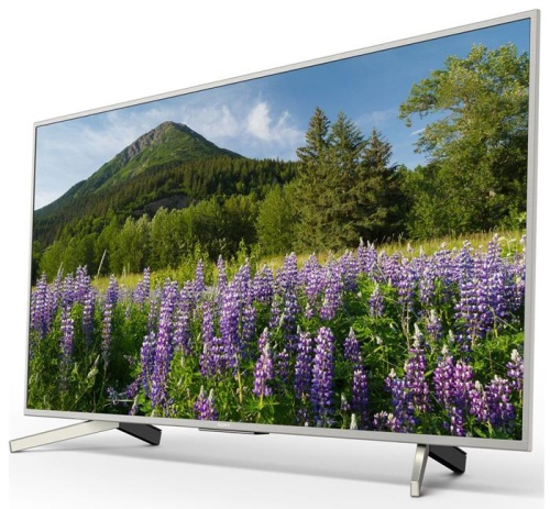 Телевизор ЖК Sony KD49XF7077SR2 черный/серебристый фото 2