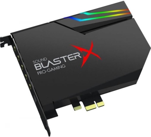 Аудиокарта Creative BlasterX AE-5 (BlasterX Acoustic Engine) 5.1 70SB174000000