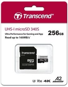   micro SDXC Transcend 256  TS256GUSD340S