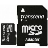   Micro SDHC Transcend 32 TS32GUSDHC4