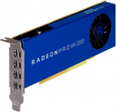 Опция для ПК Dell AMD Radeon Pro WX 3200 4 Gb, 4 x mDP Low profile 490-BFQS