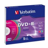 Диск DVD+R Verbatim 4.7ГБ 16x 43556