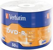 Диск DVD-R Verbatim 4.7ГБ 16x 43788