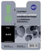 Картридж струйный совместимый Cactus CS-EPT0631 черный