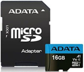   Micro SDHC A-Data 16Gb (AUSDH16GUICL10A1-RA1)