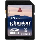   SDHC Kingston 32 SD4/32GB