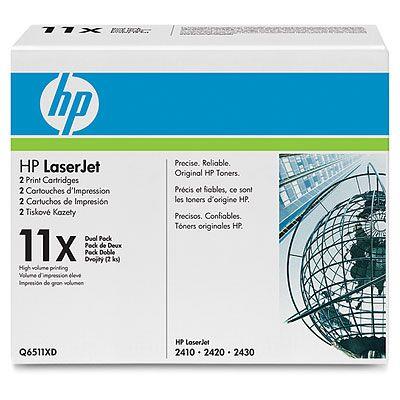 Набор лазерных картриджей Hewlett Packard Q6511XD Набор лазерных картриджей Hewlett Packard Q6511XD