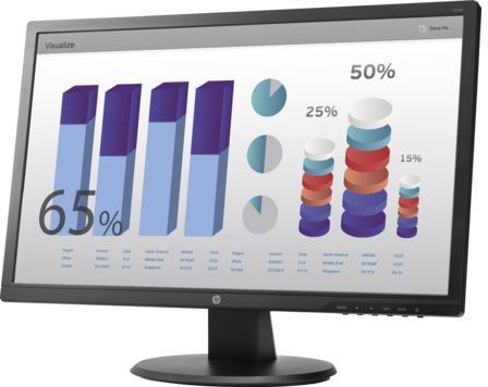 Монитор Hewlett Packard V243 черный W3R46AA фото 2 Монитор Hewlett Packard V243 черный W3R46AA фото 2