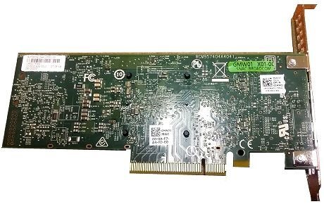 Серв. опция - сет. адаптер Dell Broadcom 57412, Dual port 10 Гбит, SFP+, PCIe, полновысотный 540-BBUN Серв. опция - сет. адаптер Dell Broadcom 57412, Dual port 10 Гбит, SFP+, PCIe, полновысотный 540-BBUN