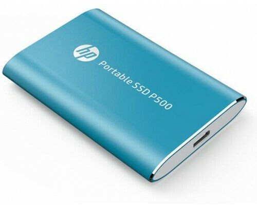 Внешний SSD диск 2.5 Hewlett Packard 500 GB P500 голубой 7PD54AA Внешний SSD диск 2.5 Hewlett Packard 500 GB P500 голубой 7PD54AA