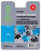 Картридж струйный совместимый Cactus CS-CLI8C голубой