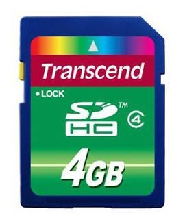 Карта памяти SDHC Transcend 4ГБ T TS4GSDHC4 Карта памяти SDHC Transcend 4ГБ T TS4GSDHC4
