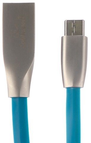 Кабель-переходник USB2.0 - USB Type C Gembird CC-G-USBC01Bl-1M Кабель-переходник USB2.0 - USB Type C Gembird CC-G-USBC01Bl-1M