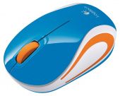 Беспроводная мышь Logitech Wireless Mini Mouse M187 Blue 910-002733