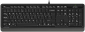 Комплект клавиатура + мышь A4Tech Fstyler F1010 клав:черный/серый мышь:черный/серый F1010 GREY