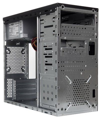 Корпус Minitower FOXLINE 450Вт FL-516 FL-516-FZ450R Черный фото 2 Корпус Minitower FOXLINE 450Вт FL-516 FL-516-FZ450R Черный фото 2