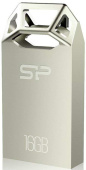  USB flash Silicon Power 16Gb Touch T50 Silver USB 2.0 (SP016GBUF2T50V1C)