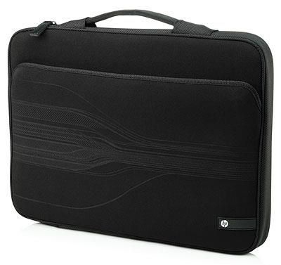 Сумка для ноутбука Hewlett Packard Case Black Stram Sleeve with hanlde WU676AA Сумка для ноутбука Hewlett Packard Case Black Stram Sleeve with hanlde WU676AA