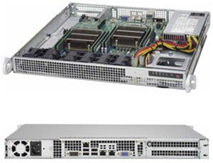 Серверная платформа Supermicro SYS-6018R-MD Серверная платформа Supermicro SYS-6018R-MD