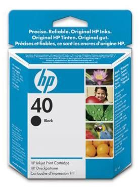 Оригинальный струйный картридж Hewlett Packard №40 51640AE Оригинальный струйный картридж Hewlett Packard №40 51640AE