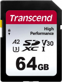   SDXC Transcend 64  V30 A2 TS64GSDC330S