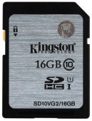   SDHC Kingston 16GB SD10VG2/16GB