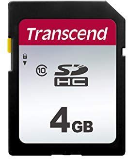 Карта памяти SDHC Transcend 4 Гб 300S TS4GSDC300S Карта памяти SDHC Transcend 4 Гб 300S TS4GSDC300S
