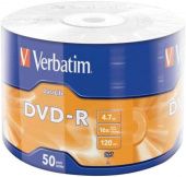 Диск DVD-R Verbatim 4.7ГБ 16x 43791