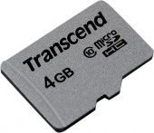 Карта памяти Micro SDHC Transcend 4Gb TS4GUSD300S