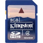   SDHC Kingston 8 SD4/8GB