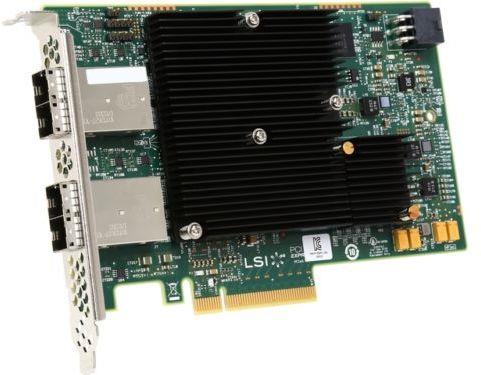 Серв. RAID-контроллер SAS LSI HBA SAS9300-16e LSI00342 Серв. RAID-контроллер SAS LSI HBA SAS9300-16e LSI00342