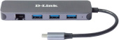 Разветвитель USB3.0 D-Link DUB-2334 (DUB-2334/A1A)