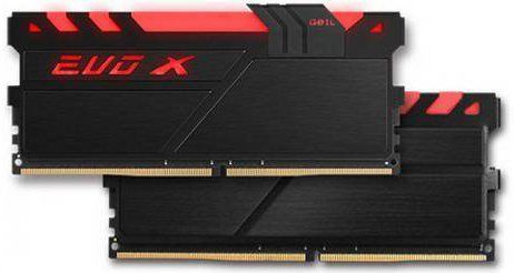 Модуль памяти DDR4 Geil 16Gb (2x8Gb KIT) EVO X Black (GEXB416GB2133C15DC) Модуль памяти DDR4 Geil 16Gb (2x8Gb KIT) EVO X Black (GEXB416GB2133C15DC)