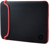 Чехол для ноутбука Hewlett Packard Chroma черный/красный неопрен (V5C30AA)