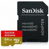   micro SDXC SanDisk 64 Extreme SDSDQXL-064G-G46A