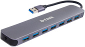 Разветвитель USB3.0 D-Link DUB-1370 (DUB-1370/B2A)
