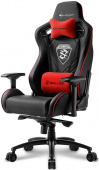 Игровое кресло Sharkoon Shark SKILLER SGS4 BK/RD чёрно-красное