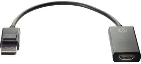 Кабель-переходник DisplayPort-HDMI Hewlett Packard DisplayPort (M) - HDMI (F) 2JA63AA Кабель-переходник DisplayPort-HDMI Hewlett Packard DisplayPort (M) - HDMI (F) 2JA63AA