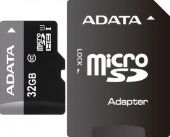   Micro SDHC A-Data 32GB AUSDH32GUICL10-RA1