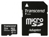   Micro SDHC Transcend 32Gb TS32GUSDHC10U1 Ultimate