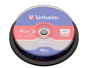 Диск BD-RE Verbatim 25ГБ 2x 43694 Диск BD-RE Verbatim 25ГБ 2x 43694
