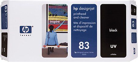 Печатающая головка Hewlett Packard 83 C4960A Black Печатающая головка Hewlett Packard 83 C4960A Black